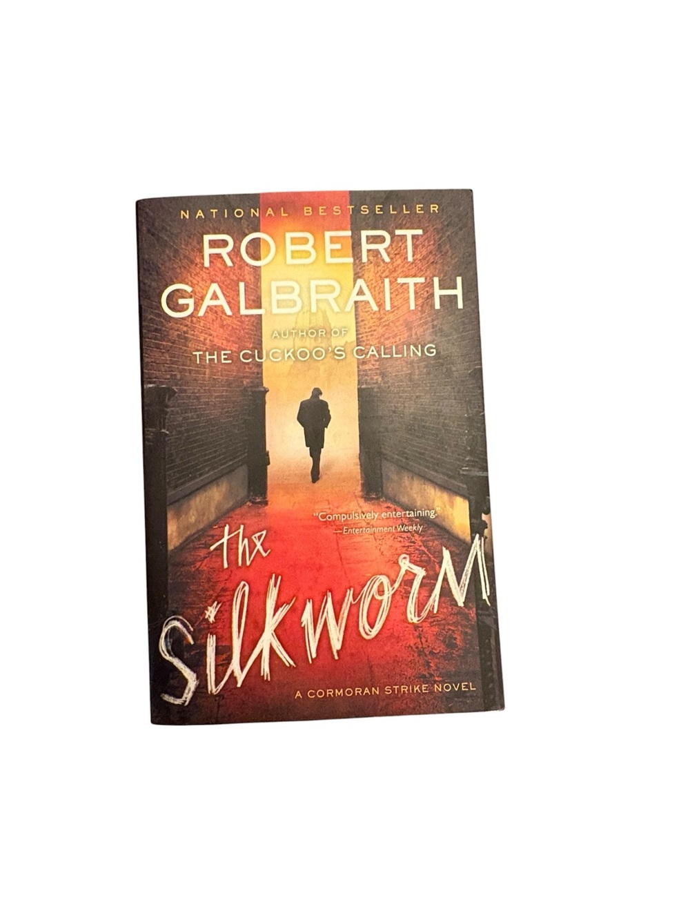 3/$20 The Silkworm by Robert Galbraith - Paperback Book, Red/Black Cover